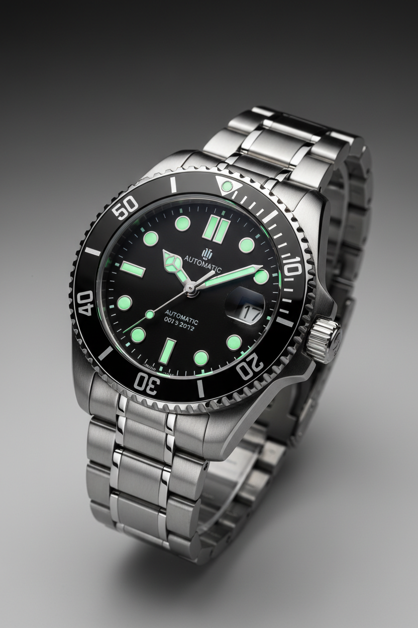 Automatic Dive Watch (Steel)