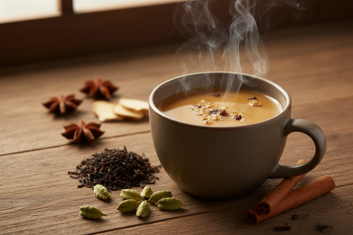 Spiced Chai - Cardamom & Tea